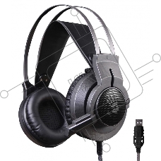 Наушники с микрофоном A4Tech Bloody G437 черный 1.8м мониторные оголовье (G437)