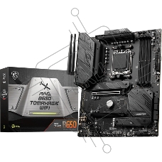 Материнская плата MSI MAG B650 TOMAHAWK WIFI, AM5, AMD B650, 4xDDR5, 6xSATA, 3xM.2, 1xPCI-E 4.0 x16, 1xPCI-E 4.0 x2, 1xHDMI, 1xDisplayPort, 1xUSB Type-C, 1x2.5Gb LAN, 2xUSB-A 2.0, 3xUSB-A 3.2 Gen 1, 3xUSB-A 3.2 Gen 2, 5x3.5 мм, 7.1, Standard-ATX