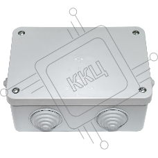 Распределительная коробка Bylectrica Рапред. коробка IP55, 120х80х58 мм, 6 вводов (КМ-235)