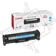 Картридж лазерный Canon Cartridge 718C (2661B002) голубой (2900 стр.) для Canon LBP7200/MF8330/8350