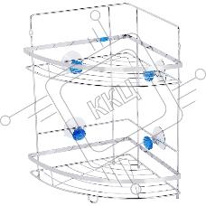 Полка угловая двухъярусная Рыжий кот W2667 