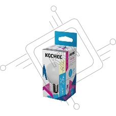 Лампа светодиодная LED BASIC GL45 7.5Вт 220В E27 3000К Космос LkecLED7.5wGL45E2730