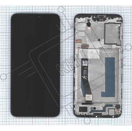 Дисплей для Asus ZenFone Max Shot ZB634KL, черный