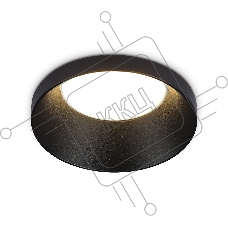 Встраиваемый точечный светильник Ambrella light TN102802 BK черный GU5.3 D71*34