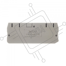 Изолятор торцевой D-VPR-2.5-QUATTRO для клеммы VPR-2.5-QUATTRO