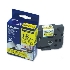 Картридж Brother TZ-E641 18 мм, 8 м, черный шрифт, желтый фон, для BROTHER P-Touch
