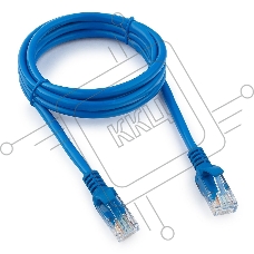 Патч-корд UTP Cablexpert кат.5e, 1.5м, литой, многожильный (синий)