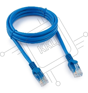 Патч-корд UTP Cablexpert кат.5e, 1.5м, литой, многожильный (синий)