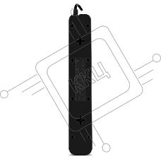 Фильтр SVEN SF-05LU 1,8 м (5 евро розеток,2*USB(2,4А)) черный, цветная коробка Surge protector SVEN SF-05LU 1,8 м (5 евро розеток,2*USB(2,4А)) черный, цветная коробка
