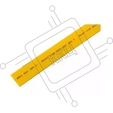 Трубка термоусадочная Н-1 40.0/20.0 1м желт. Rexant 24-0002