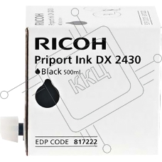 Краска Ricoh Priport Type 2430 (817222) 500 мл чёрный