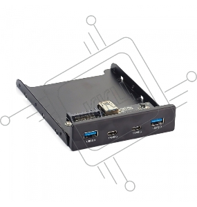 Планка USB на переднюю панель Exegate U3H-619, 3,5
