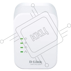 Беспроводной PowerLine-адаптер D-Link DHP-W310AV N300 с поддержкой HomePlug AV