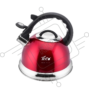 Чайник для плиты TECO TC-115-R 3,0л, со свистком