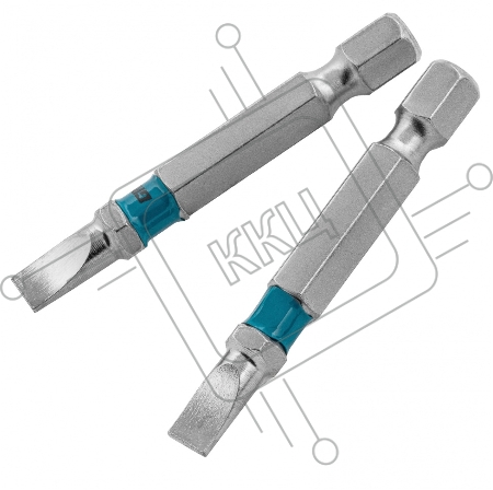 Набор бит GROSS SL5,0x50, сталь S2, 2шт // 11376