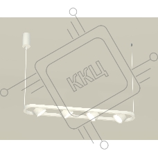 Светильник Ambrella light XB9163100/4 SWH белый песок GX53 (C9163, N8112)