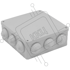 Распределительная коробка Bylectrica Рапред. коробка IP55, 165х165х68 мм, 12 вводов (КМ-346)