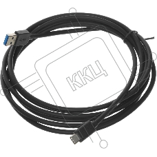 Кабель Buro BU-USB3.2-AC-3MB USB (m)-USB Type-C (m) 3м черный