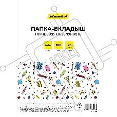 Папка-вкладыш Silwerhof Eco глянцевые А4+ 25мкм (упак.: 100 шт)