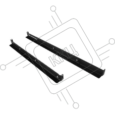 Направляющие C3 Solutions UNIRAILS 680 B NT161544 шир.620мм выс.44мм 1U черный