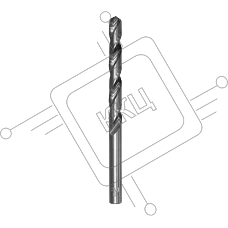 Сверло по металлу MAKITA D-09765  HSS, 7х69х109мм, цилиндр.хв., 1шт.
