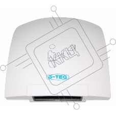 Сушилка для рук G-TEQ 8820 PW 2000Вт 16м/сек пластик белый