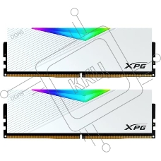 Оперативная память XPG Lancer, DDR5, 32GB (2x16GB), 6000MHz, CL30, DIMM, с радиаторами, RGB, белый