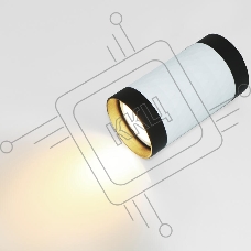 Спот GWL-GU10-M-IP20 Белый + Черный верх Соты