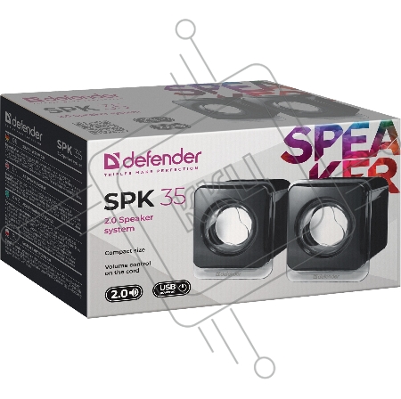 Колонки DEFENDER SPK 35 (2.0 ,5 Вт, питание от USB)