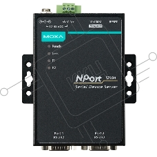 Сервер-Ethernet последовательных интерфейсов (усовершенствованный), MOXA 2xRS-232, , адаптер в комплекте питания