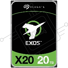 Жесткий диск Seagate HDD Server Exos X20 HDD 512E/4KN ( 3.5'/ 20TB/ SAS 12Gb/s / 7200rpm)