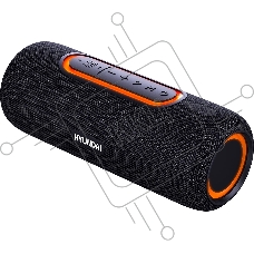 Колонка портативная Hyundai H-PS1021 черный/черный 25 Вт 1.0 BT 10м 1500mAh