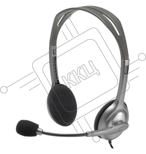 Гарнитура Logitech Headset H110 grey (981-000472/981-000271)