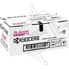 Картридж лазерный Kyocera TK-5430M для ECOSYS MA2100cfx/MA2100cwfx/PA2100cwx/PA2100cx пурпурный (1250 стр.)
