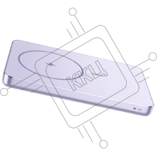 Портативный аккумулятор Xiaomi Super Slim Magnetic Power Bank 5000 Purple (BHR08PNGL)