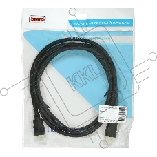 Кабель аудио-видео Buro HDMI (m)/HDMI (m) 1.8м. позолоченные контакты черный