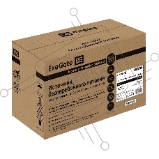Источник бесперебойного питания ExeGate SpecialPro UNB-900.LED.AVR.1SH.2C13 <900VA/500W, LED, AVR,1*Schuko+2*C13, металлический корпус, Black>