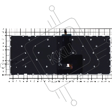Клавиатура для ноутбука Lenovo Ideapad S145-14API черная с подсветкой