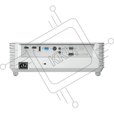 Проектор INFOCUS IN0022SL DLP, 4000 lm, SVGA, 30 000:1, 1.942.16:1, 2xHDMI 1.4, VGA in/out, S-Video, 3.5mm in/out, USB-A, RS-232, лампа 15 000ч.(ECO mode), 10W, 27дБ, 2,6 кг, БЕЛЫЙ
