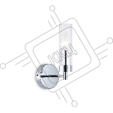 Настенный светильник Ambrella light LH55154 CH/CL хром/прозрачный E14 max 40W 155*100*245