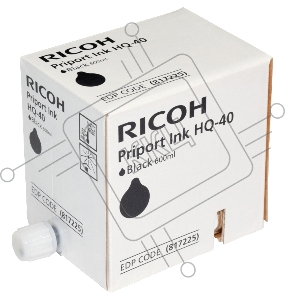 Краска Ricoh Priport JP-4500 HQ40 (600мл.) CPI-11 black (5 картриджей*600мл)