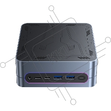 Компьютер Chuwi LarkBox S  Intel Core i3 1220P(1.5Ghz)/16384Mb/512SSDGb/Int:Intel UHD Graphics/BT/WiFi/war 1y/0.4kg/Gray+Black/Win11Pro + Aluminum+plastic/RAM slot*2/bracket/USB2.0*2/USB3.2*2/Type-C*1/HDMI*2/DP*1/RJ45*2/WIFI5,BT5.1/bracke