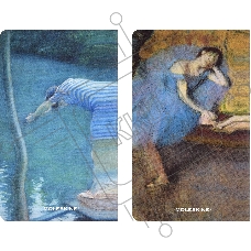 Блокнот Moleskine LIMITED EDITION CAHIER MUSEE D`ORSAY SKCAHL6911S3NL Large 130х210мм обложка картон 120стр. нелинованный мягкая обложка синий/коричневый (2шт)