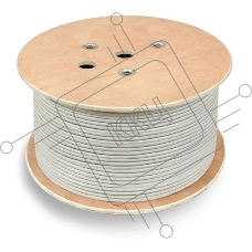 Кабель сетевой Buro UTP 4 пары cat6 solid 0.52мм Cu 305м серый