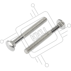 Болт мебельный KRANZ DIN 603, 8х70,  пакет (2шт.)