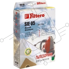 Пылесборники Filtero SIE 05 (3) Экстра, пятислойные, 3 шт., для пылесосов SIEMENS, Bosch