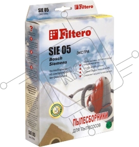 Пылесборники FILTERO SIE 05 (3) Экстра,  пятислойные,  3 шт., для пылесосов SIEMENS, BOSCH