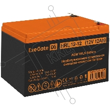 Батарея ExeGate EX285661RUS HRL 12-12 (12V 12Ah 1251W, клеммы F2)