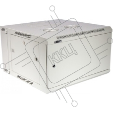Шкаф коммутационный Lanmaster (TWT-CBW3M-12U-6X6-GY) настенный 12U 600x600мм пер.дв.металл задн.дв.спл.стал.лист 2 бок.пан. 60кг серый 441мм