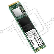 Накопитель SSD 256GB Transcend MTE110S, 3D TLC NAND, M.2 2280,PCIe Gen3x4, DRAM-less